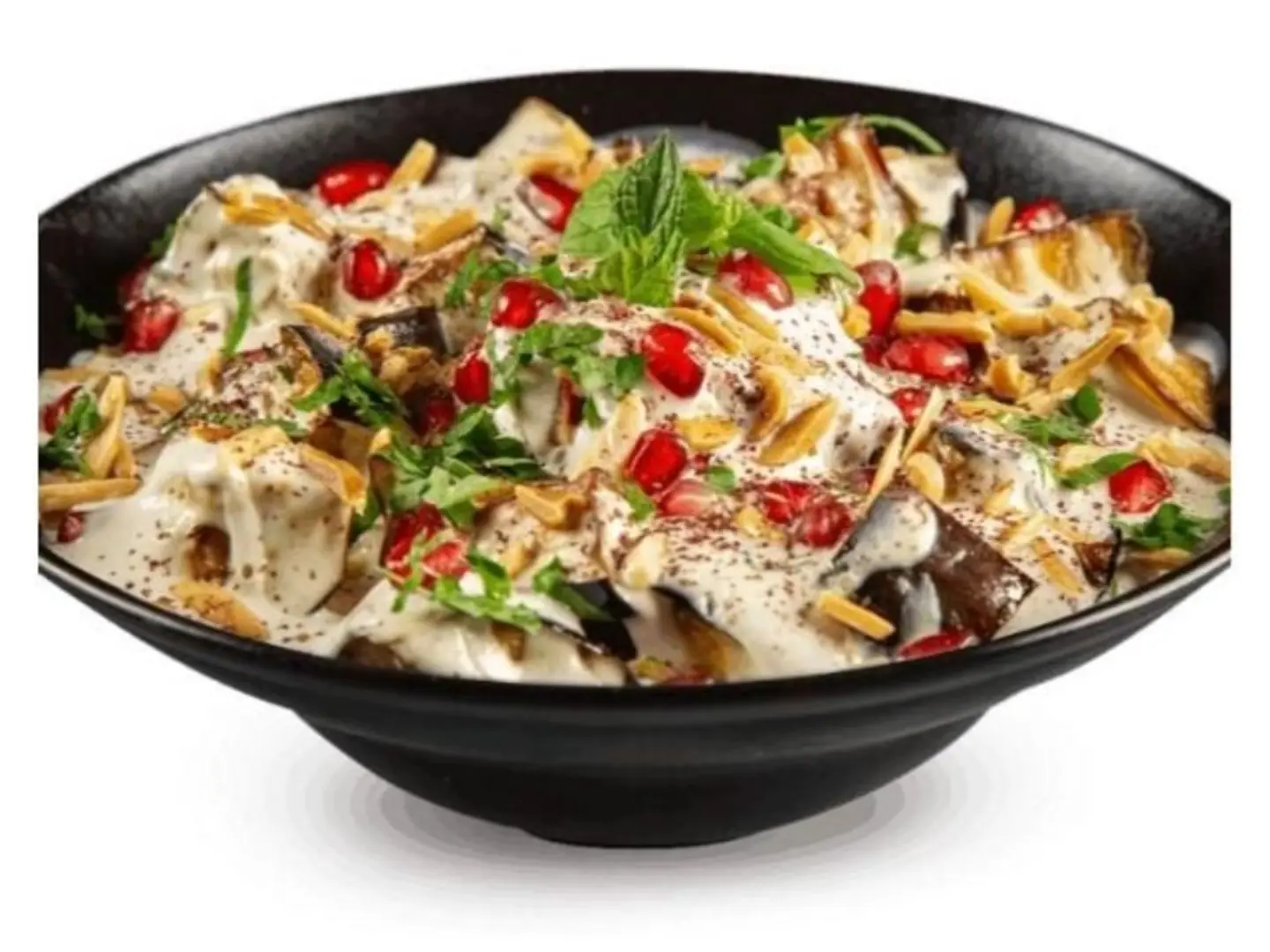 Eggplant Fatteh