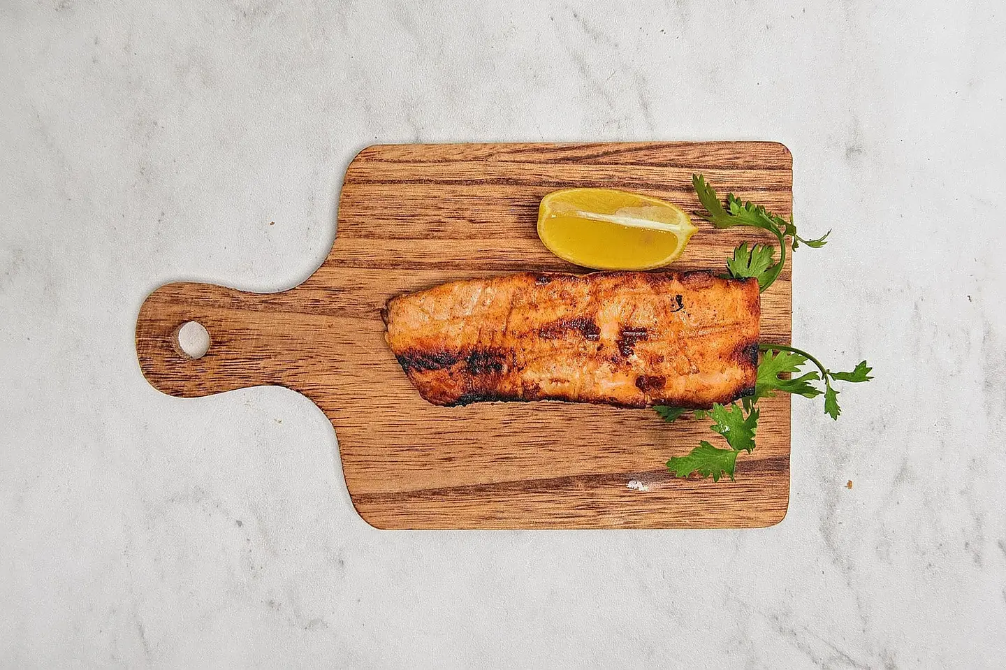 Grilled Salmon Slice