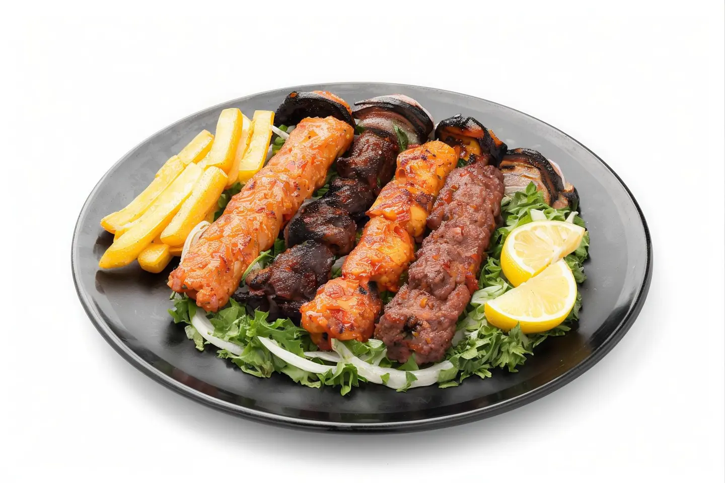 طبق مشكل كباب