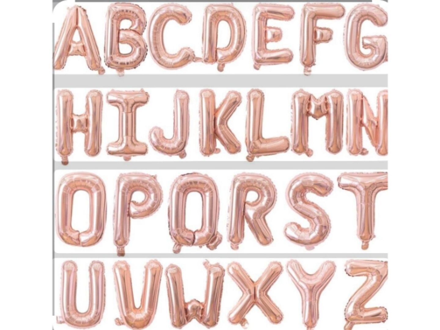 Balloon Letters 3