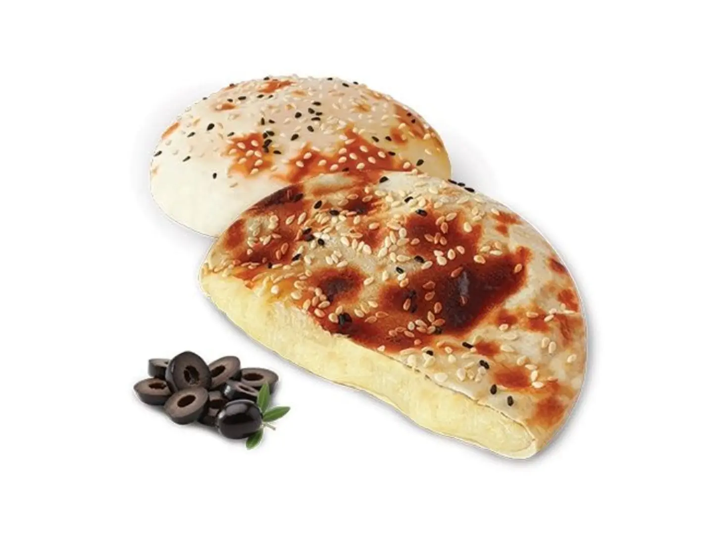 فطيرة موزاريلا بالزيتون