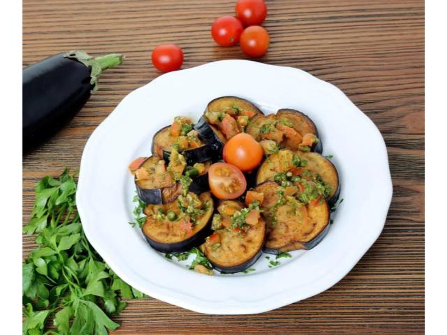 Small Plate Of Eggplant