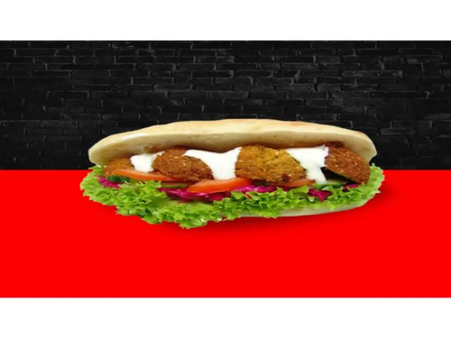 Regular Falafel Sandwich
