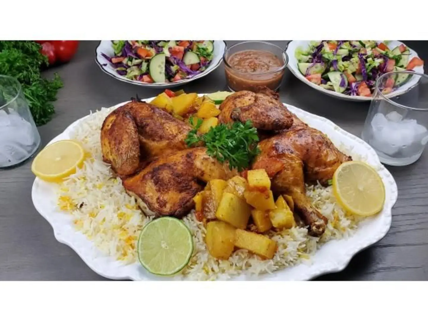 Quarter Roasted Chicken Thigh