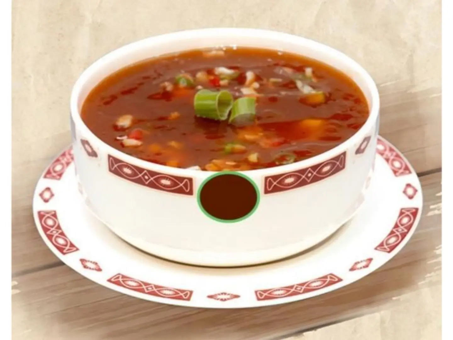 شوربة دجاج حار و حامض