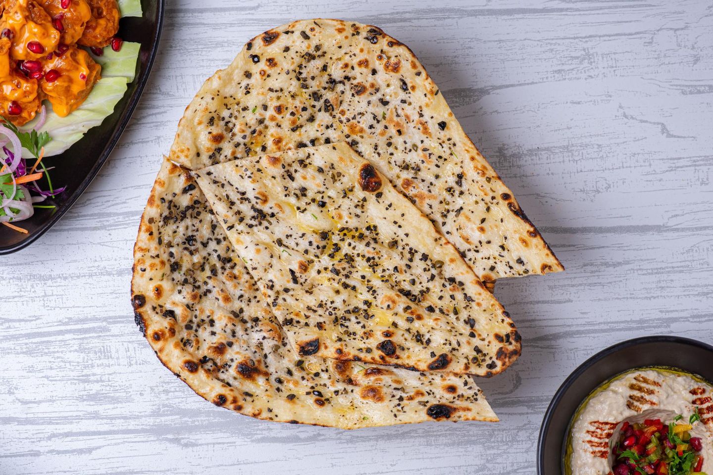 Thyme And Olive Naan 1 Piece