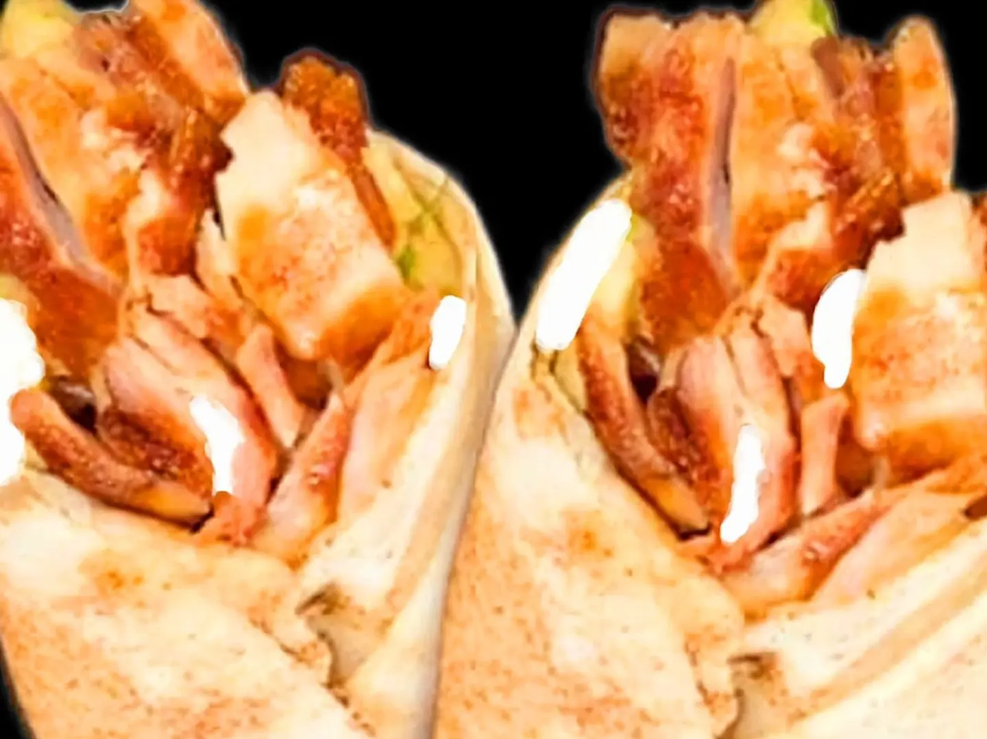 شاورما صغير مع جبن