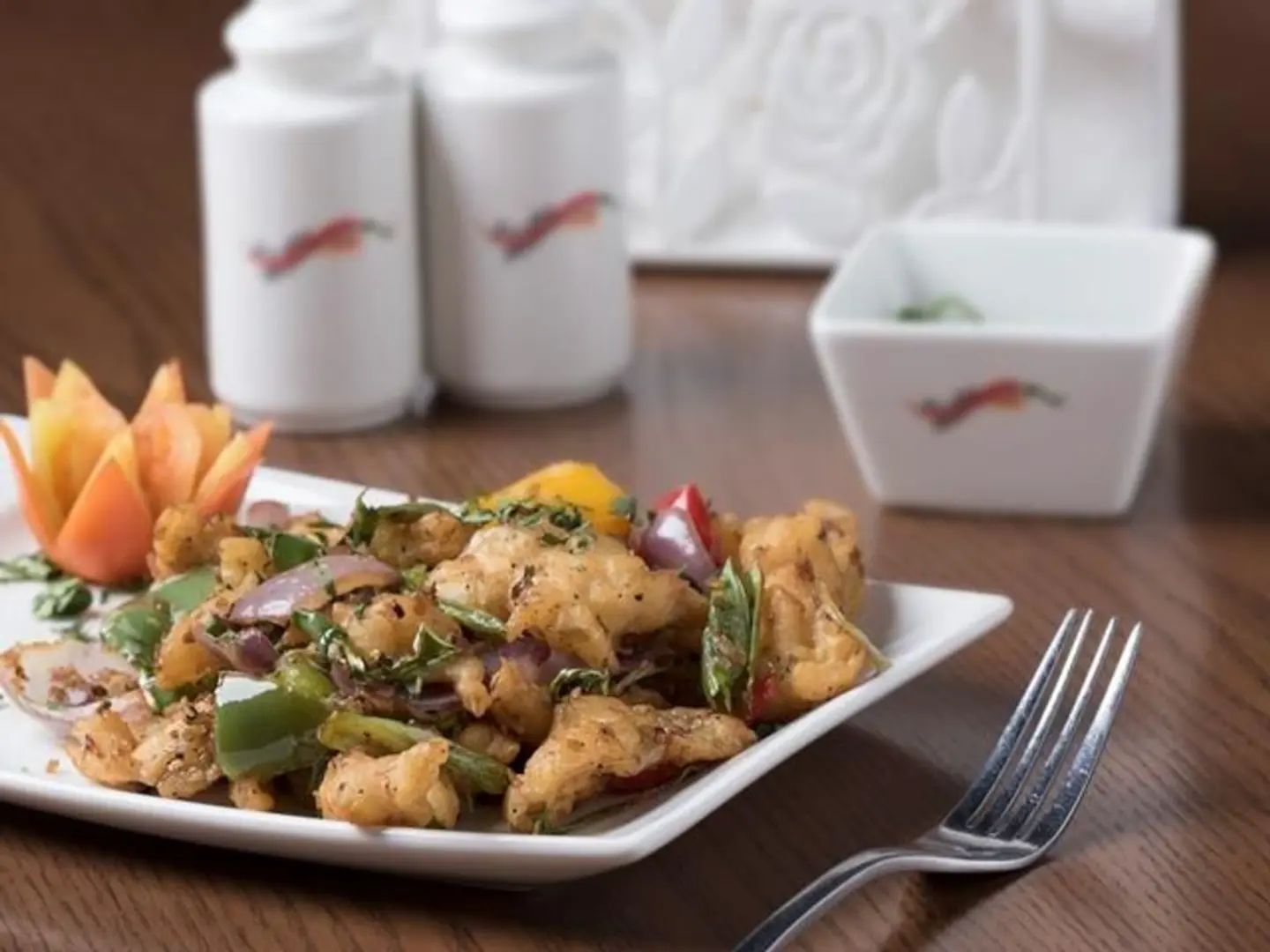 دجاج ملح وفلفل