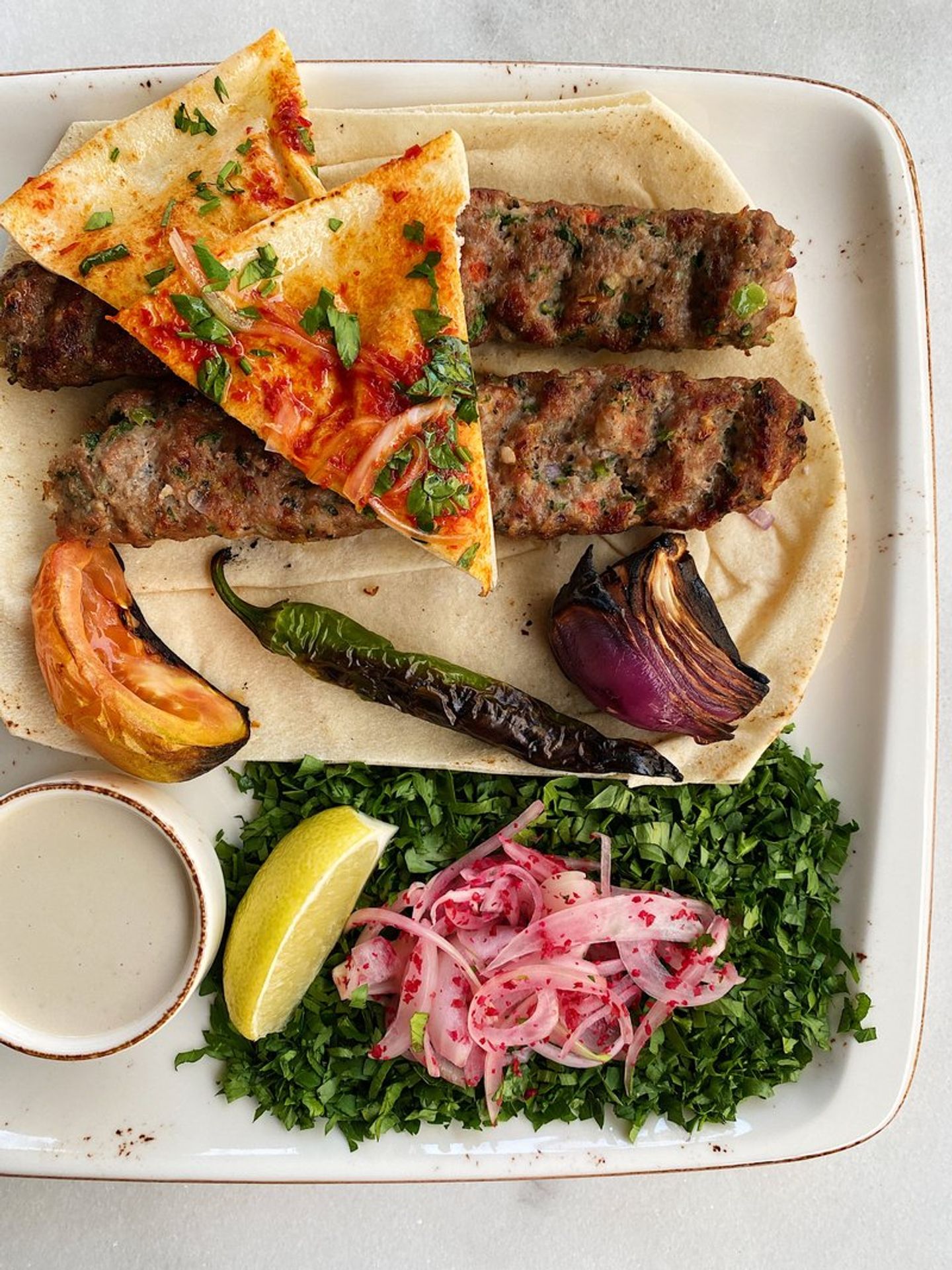 Meat Kebab Sandwich