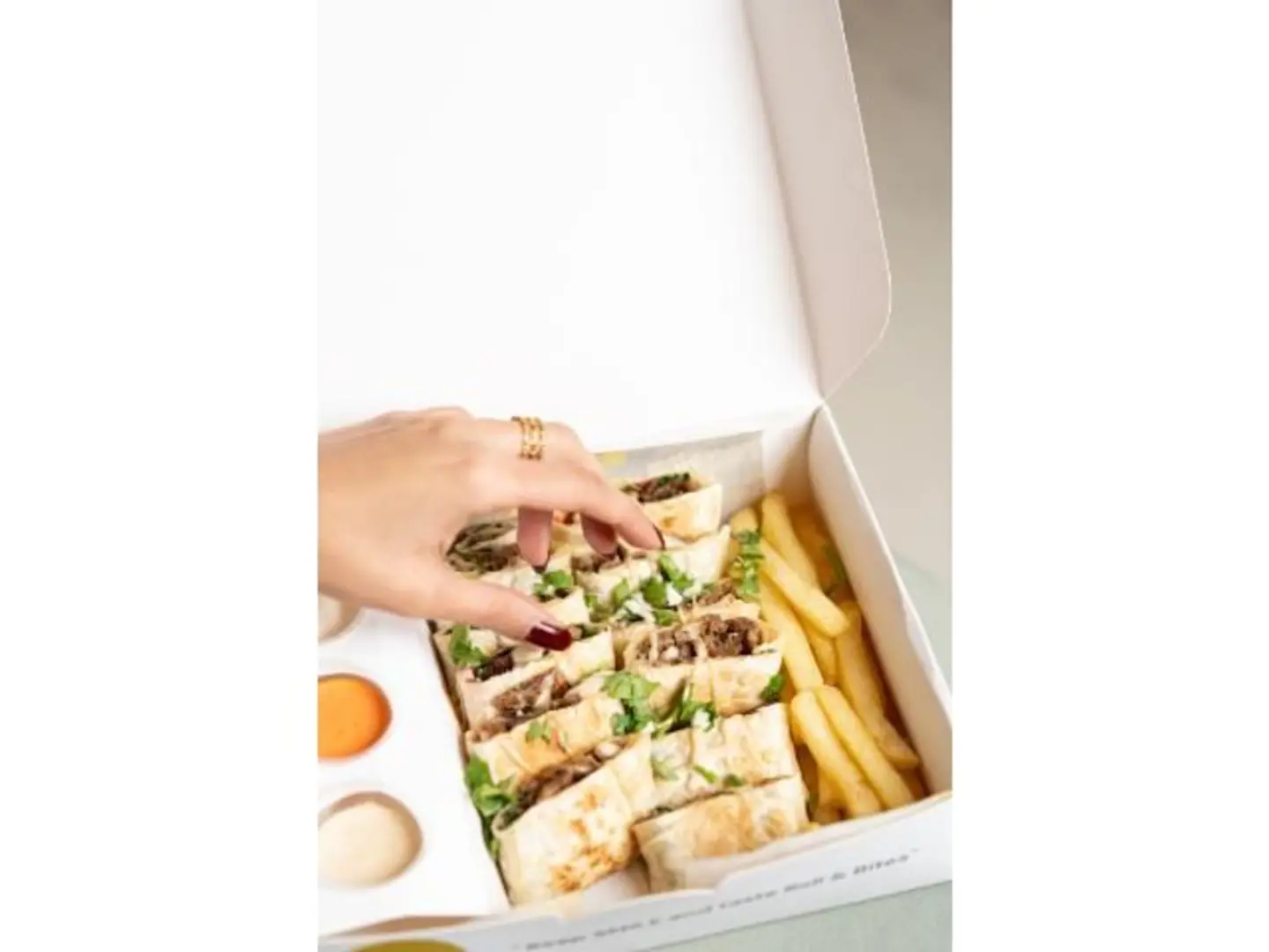 Double Chicken Roll Box