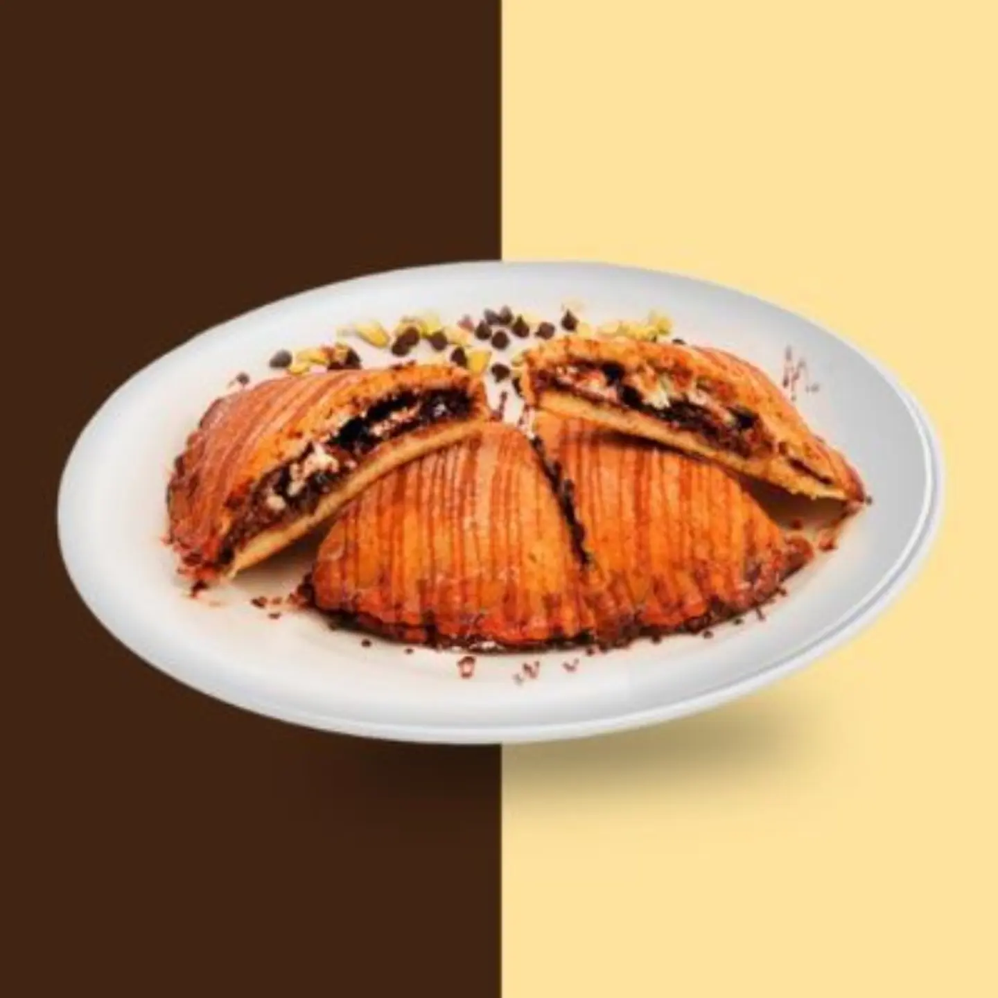 كالزون نوتيلا