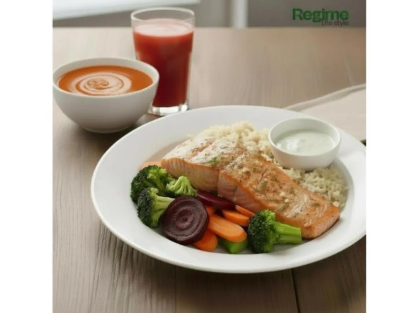 Baked Salmon And Rice