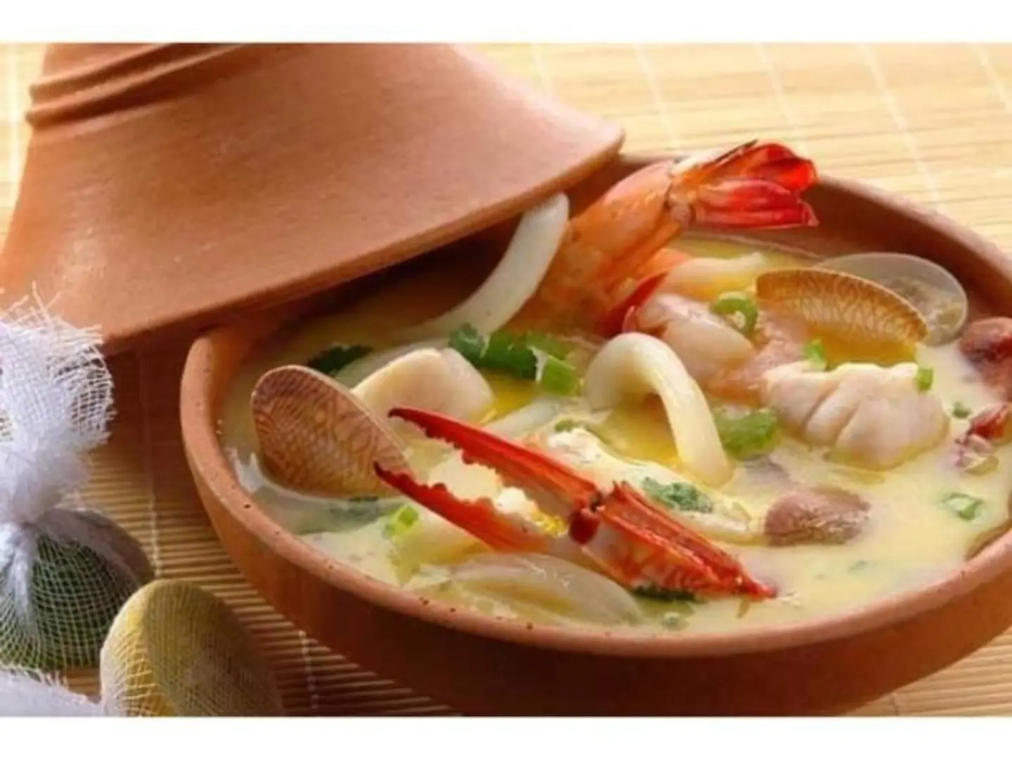 شوربة سي فود بالكريمة