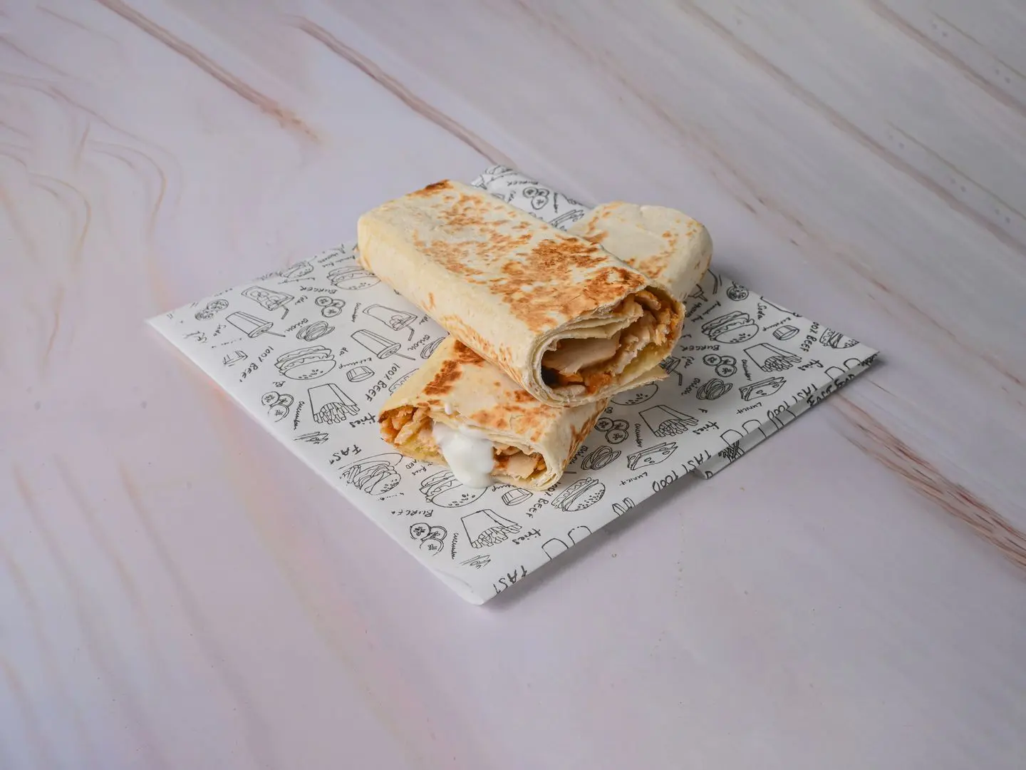 Large Chicken Shawarma
