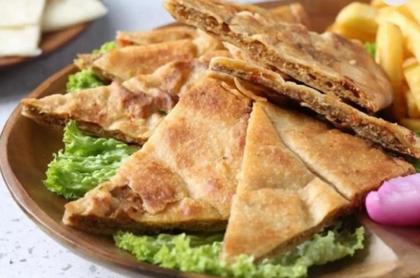 عرايس لحم جبن