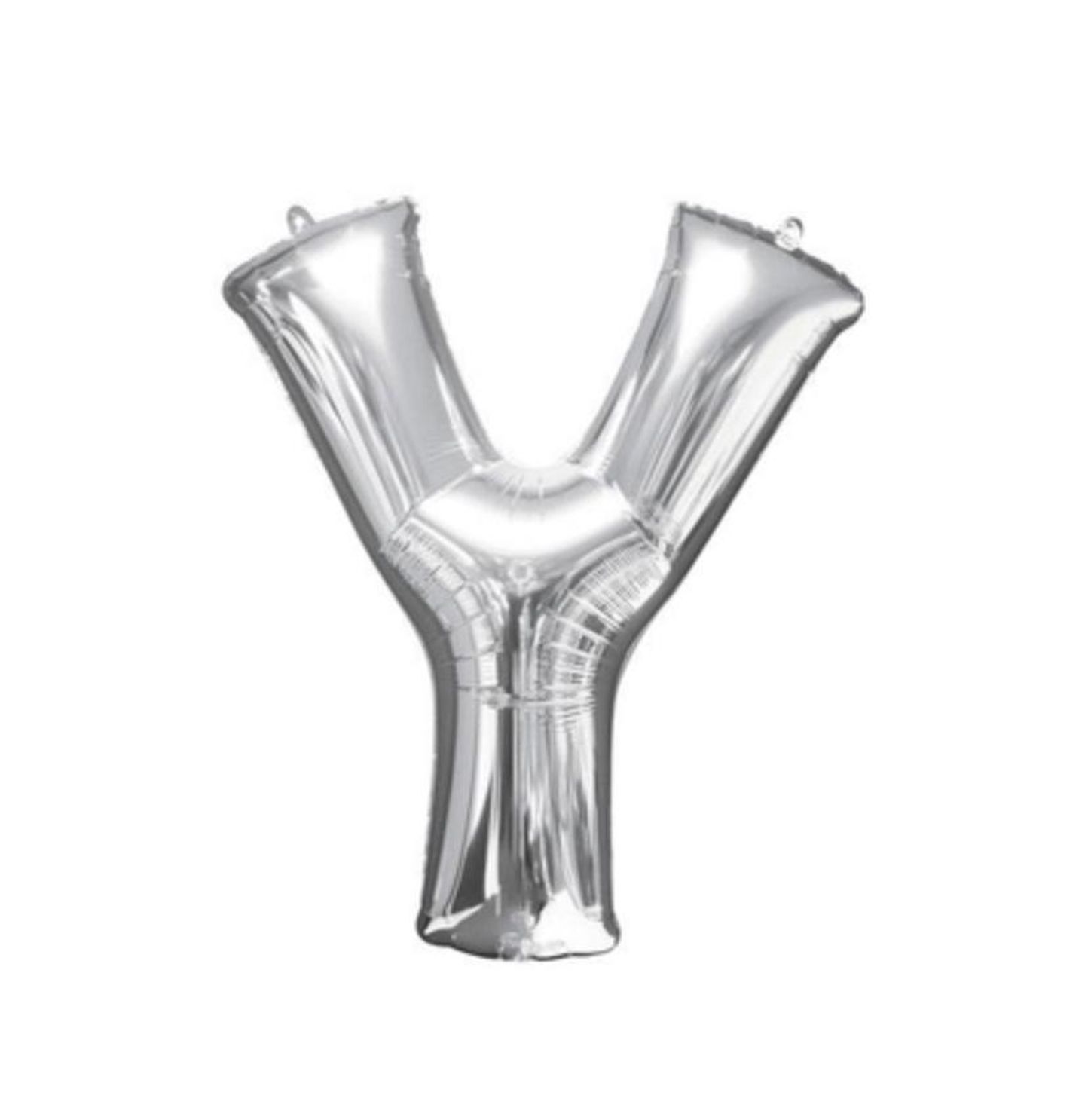 Letter Y Silver Balloon