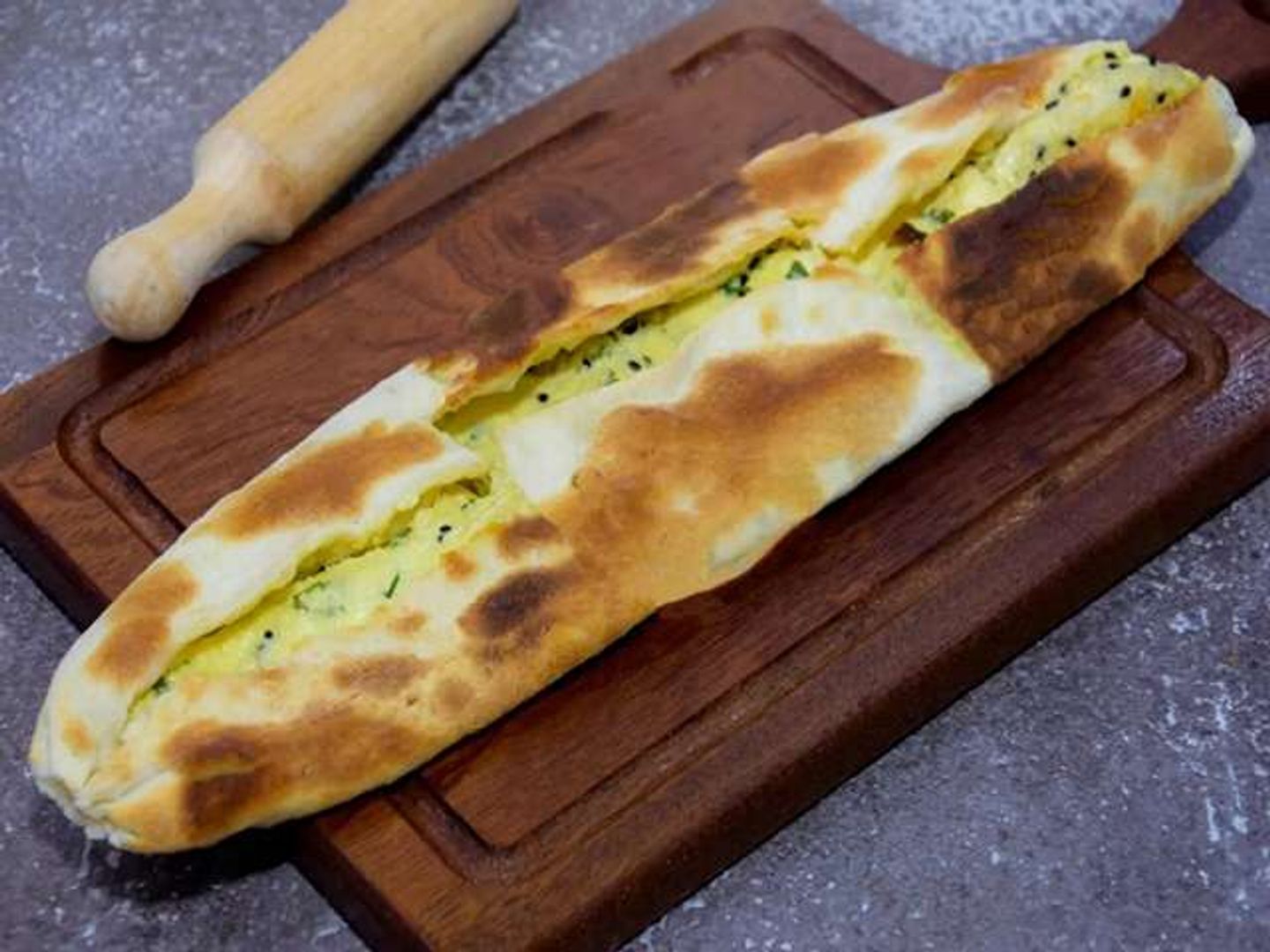 فطيرة بيض ساده