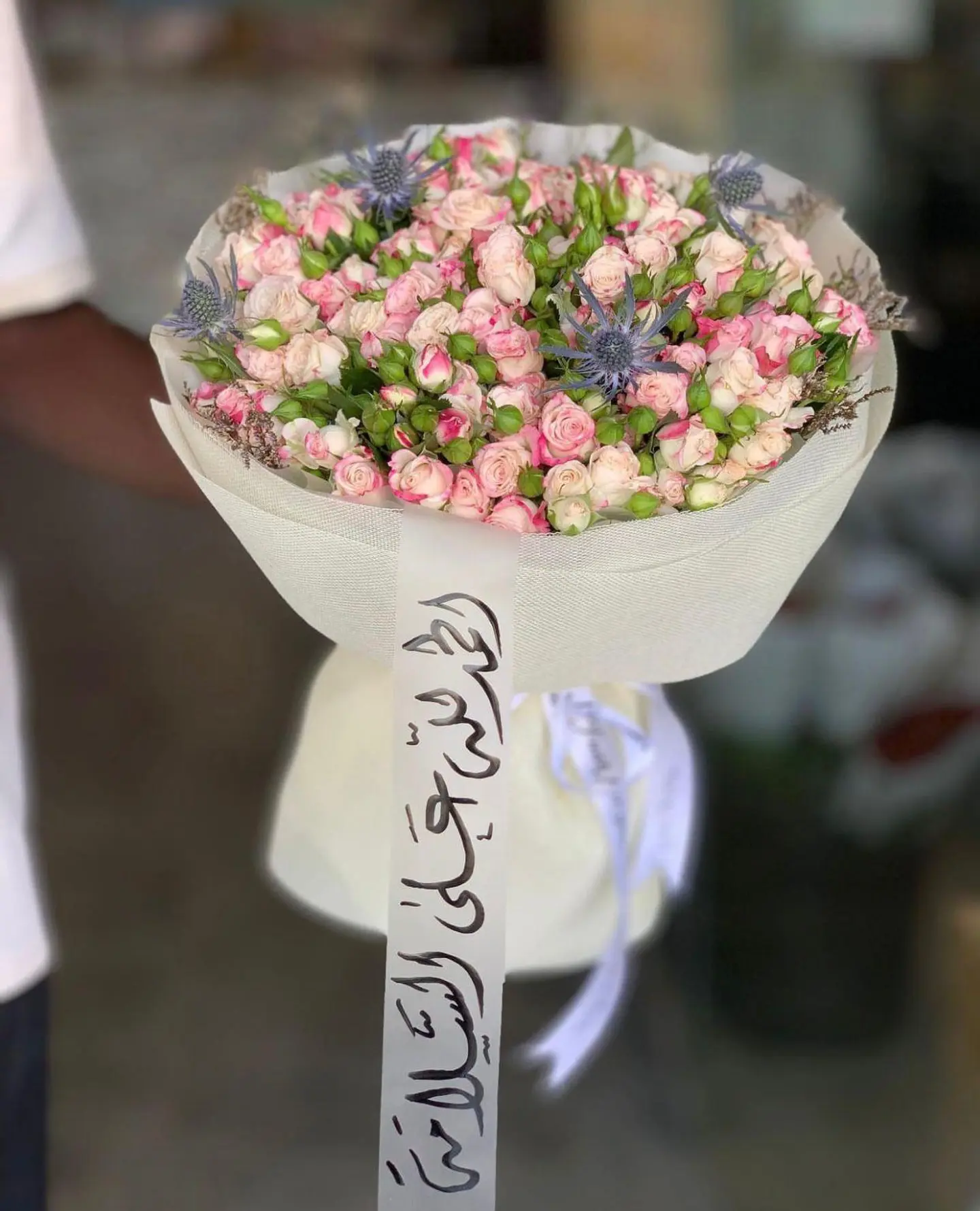 بوكيه ورد رحيق الزهور