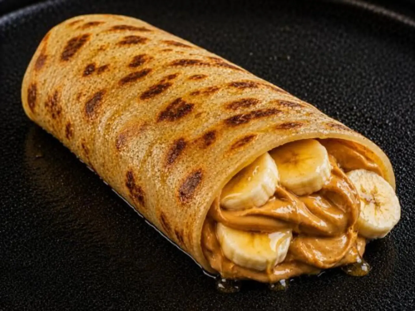 Peanut Butter And Banana Paratha