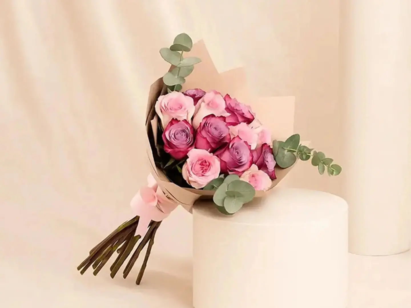 "Pink Shades Flower Bouquet "