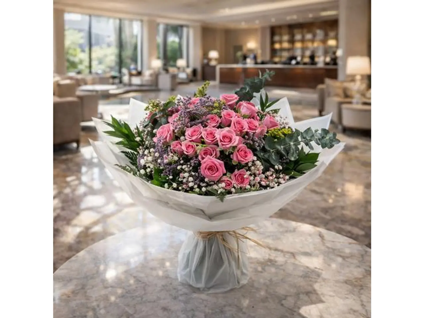 زهري غلاف ابيض ثمانية