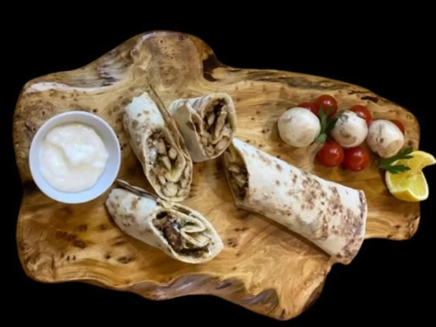 Chicken Breast Shawarma Roll