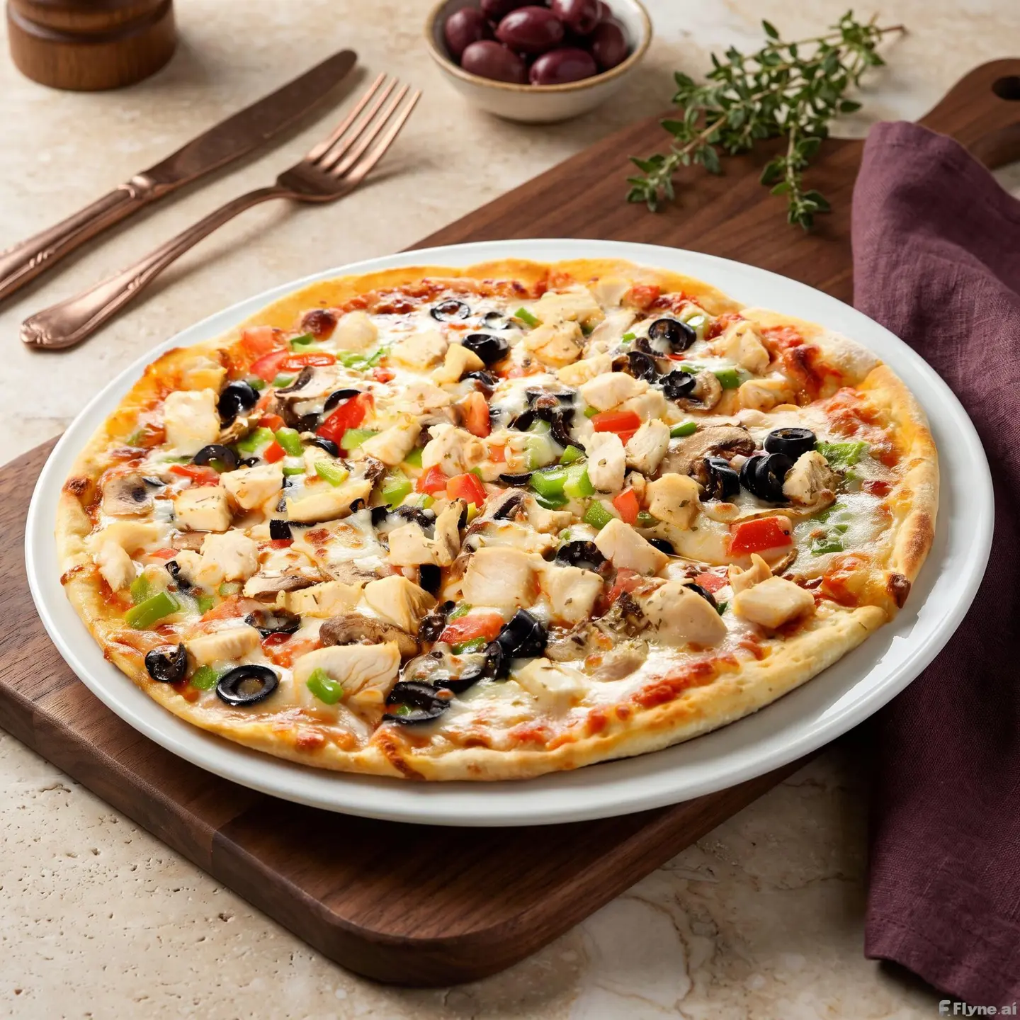 Chicken Pizza