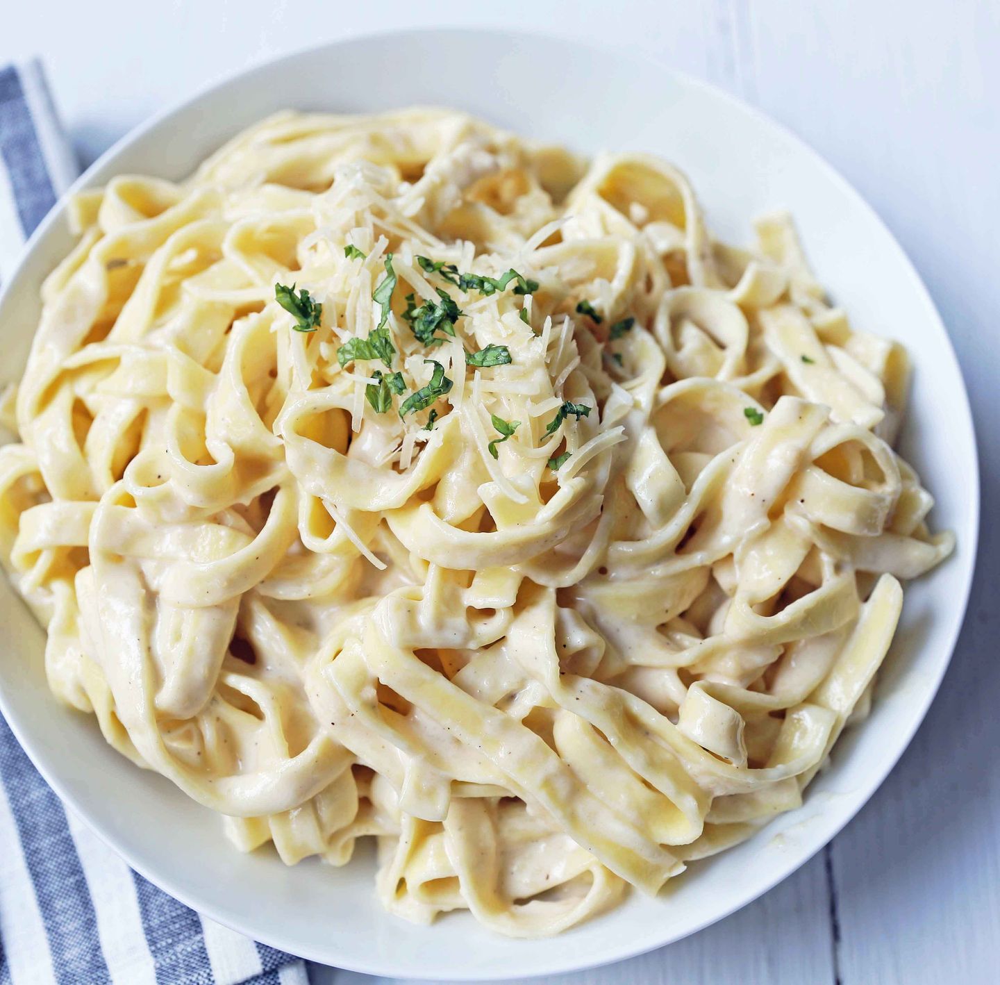Fettuccine Alfredo Sauce