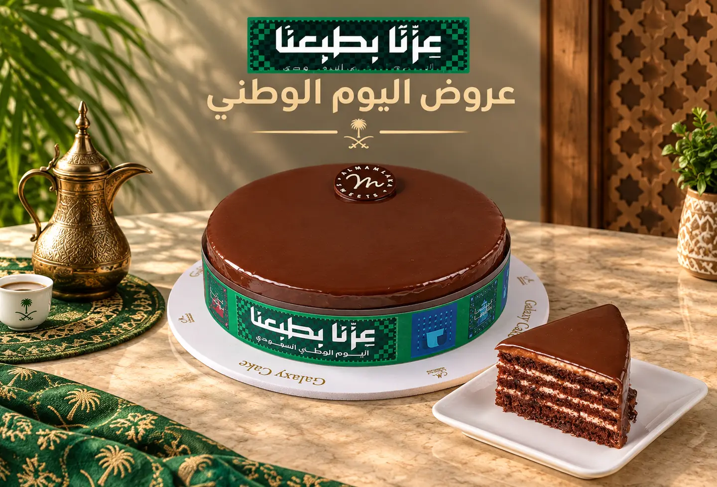 National Day Galaxy Cake