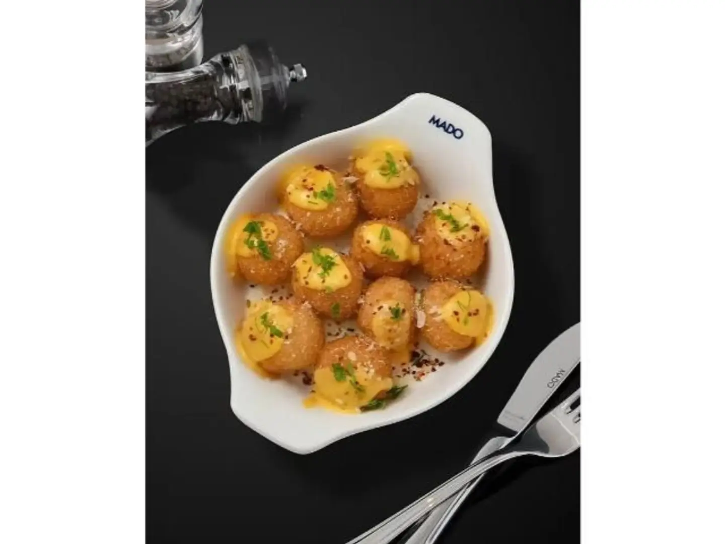 Cheese Stuffed Potato Balls