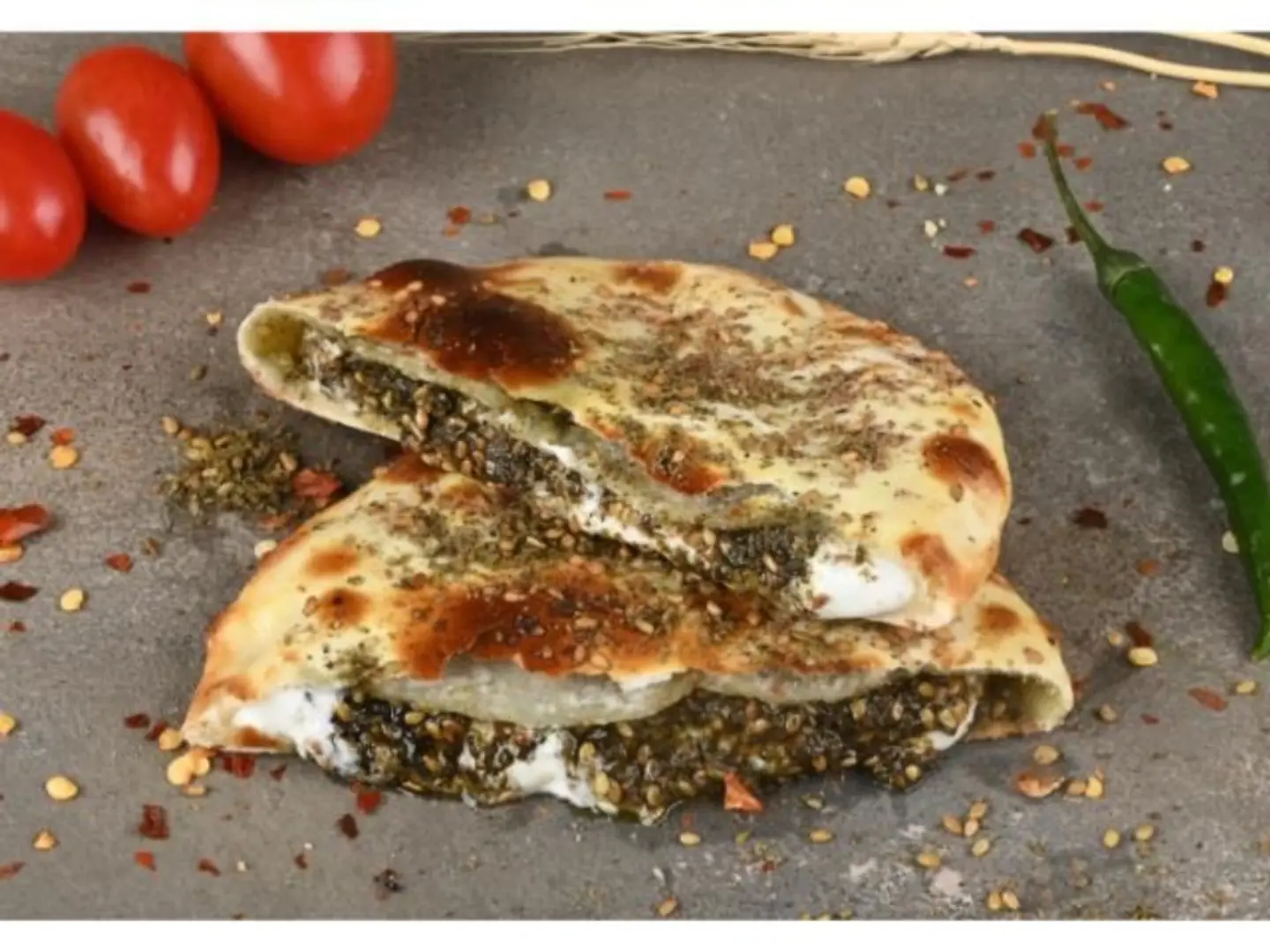Labneh With Za'atar Pie