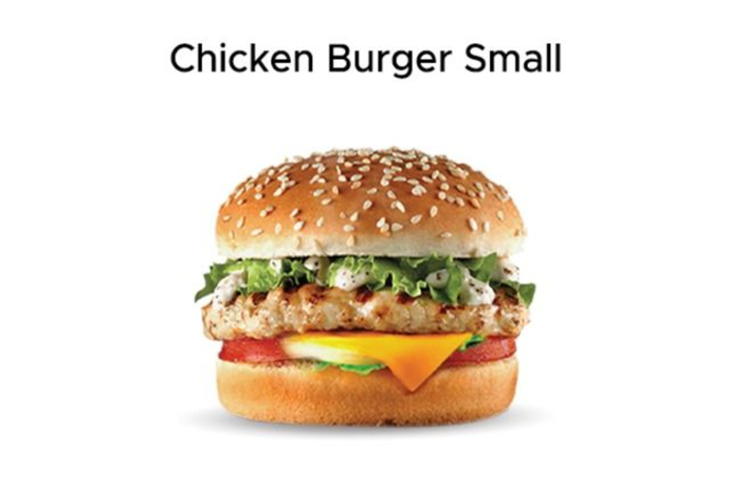 Chicken Burger Small