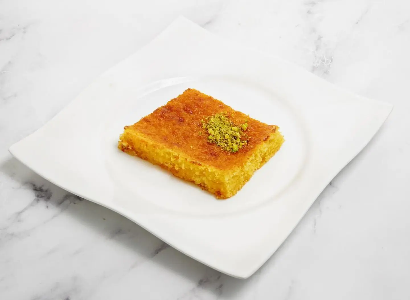 Basbousa With Cream