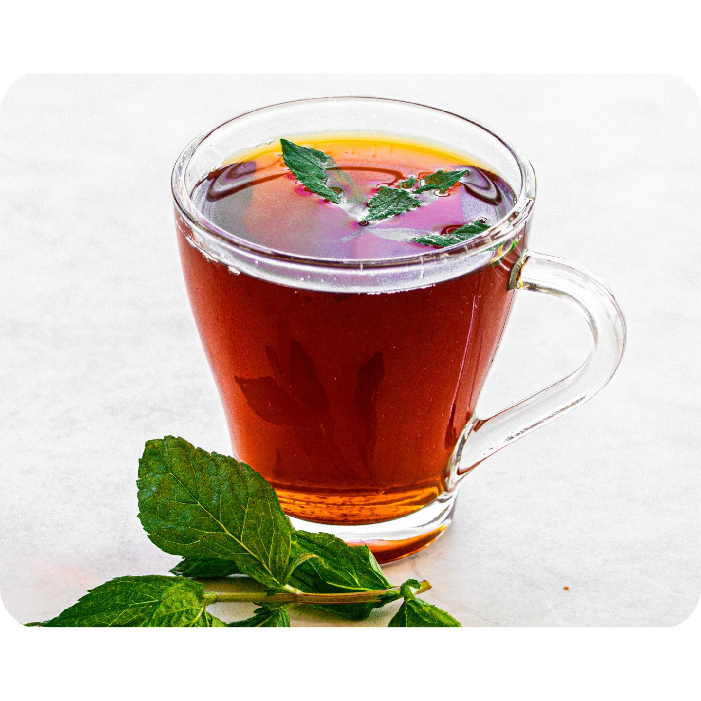 شاي مع النعناع