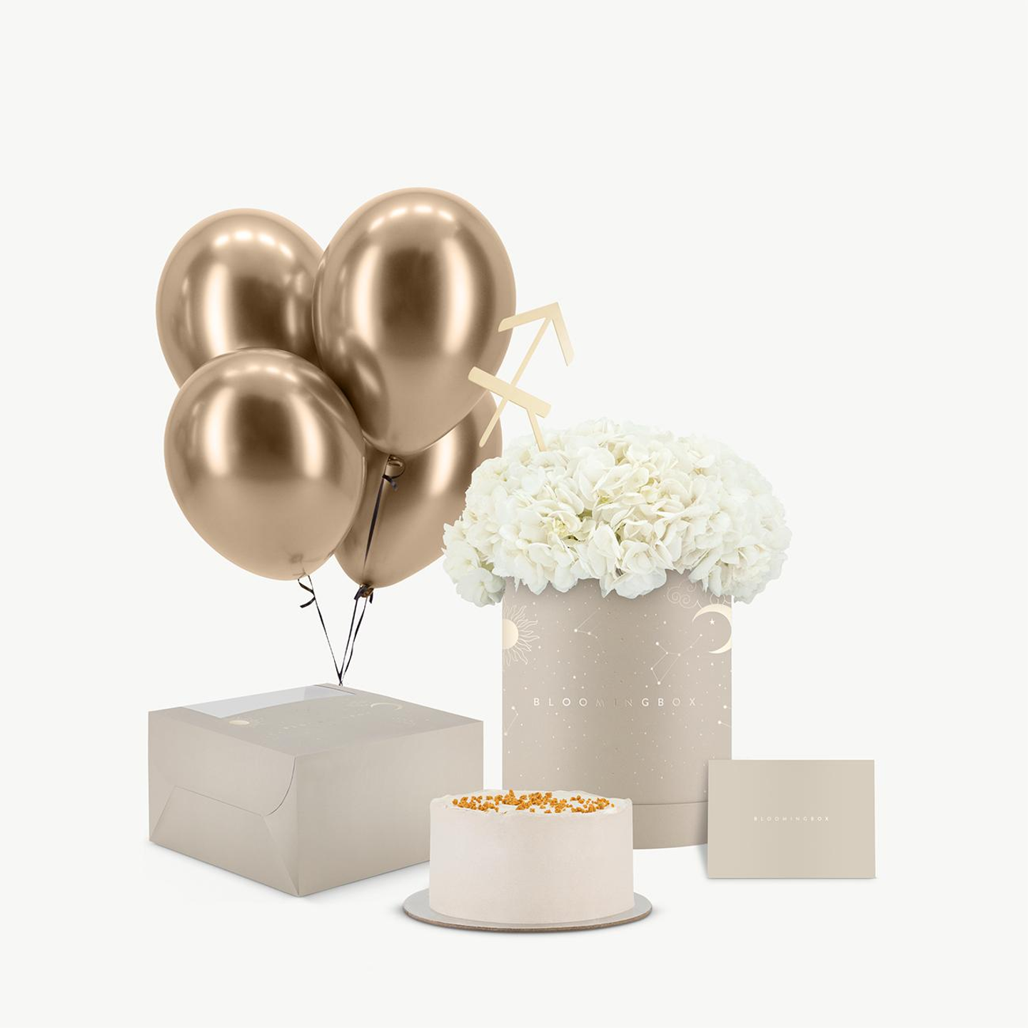 مجموعة هيدرانجيا برج القوس والكيك