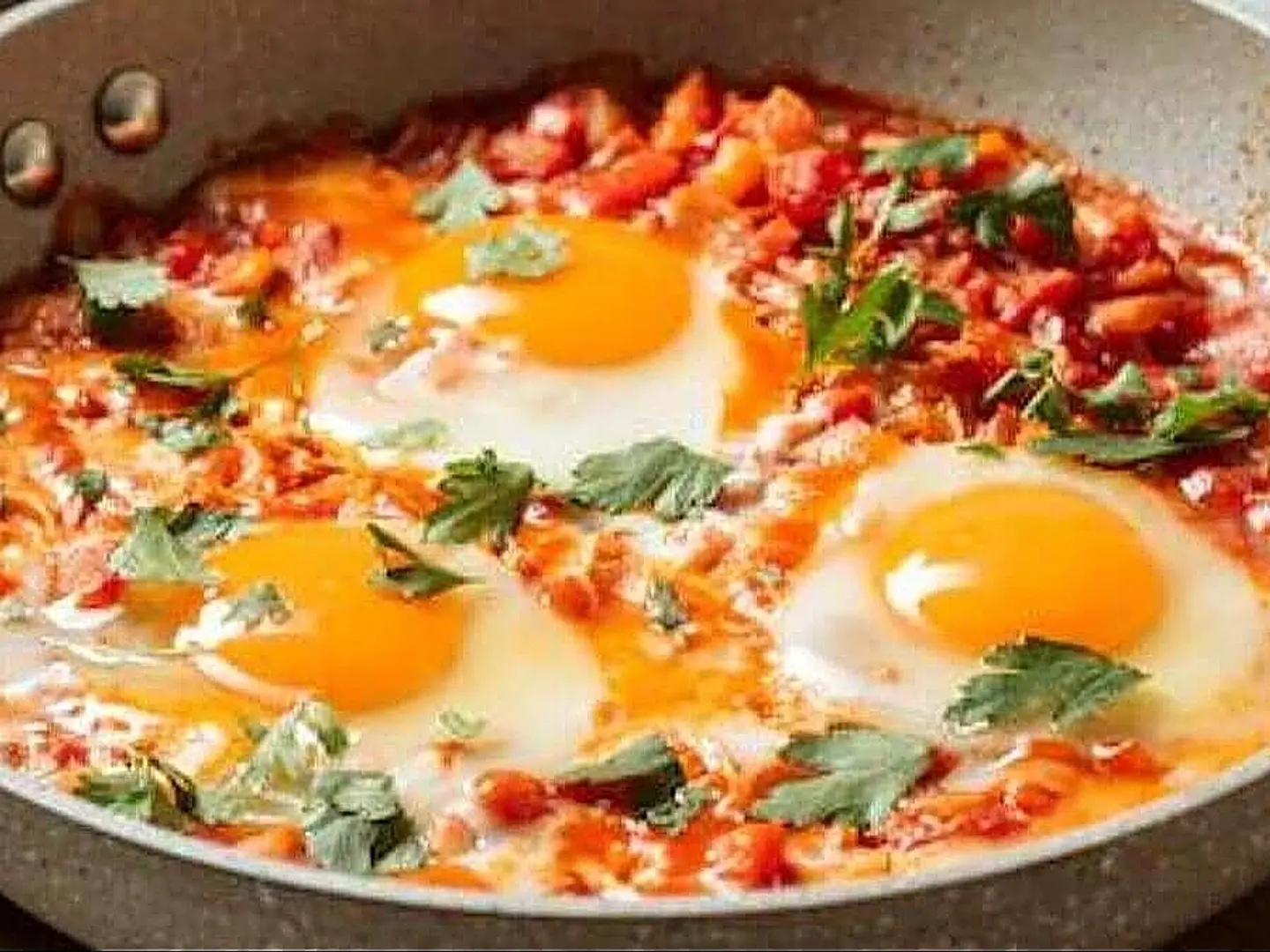 Turkish Shakshuka Egg Dish