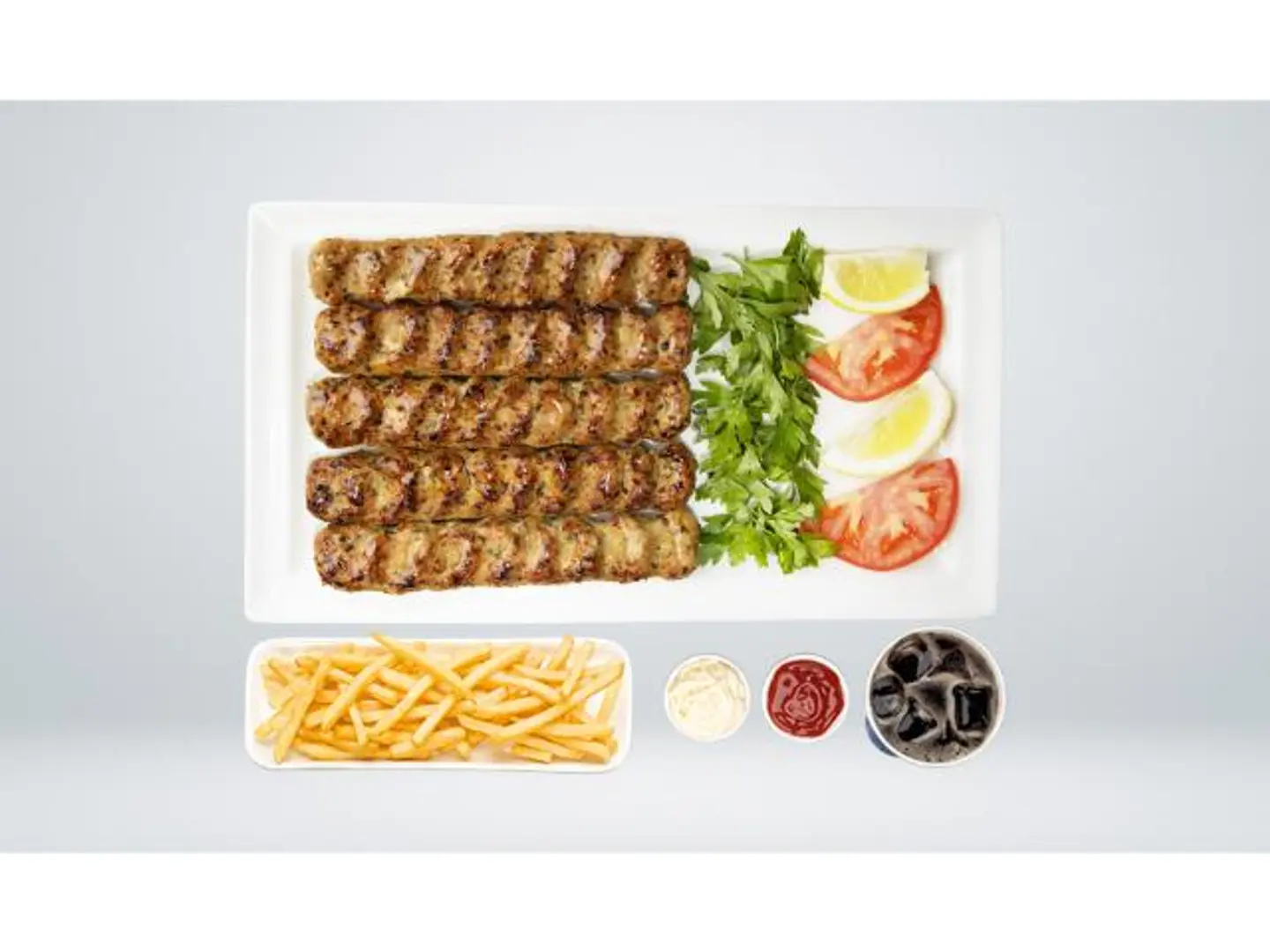وجبة كباب دجاج