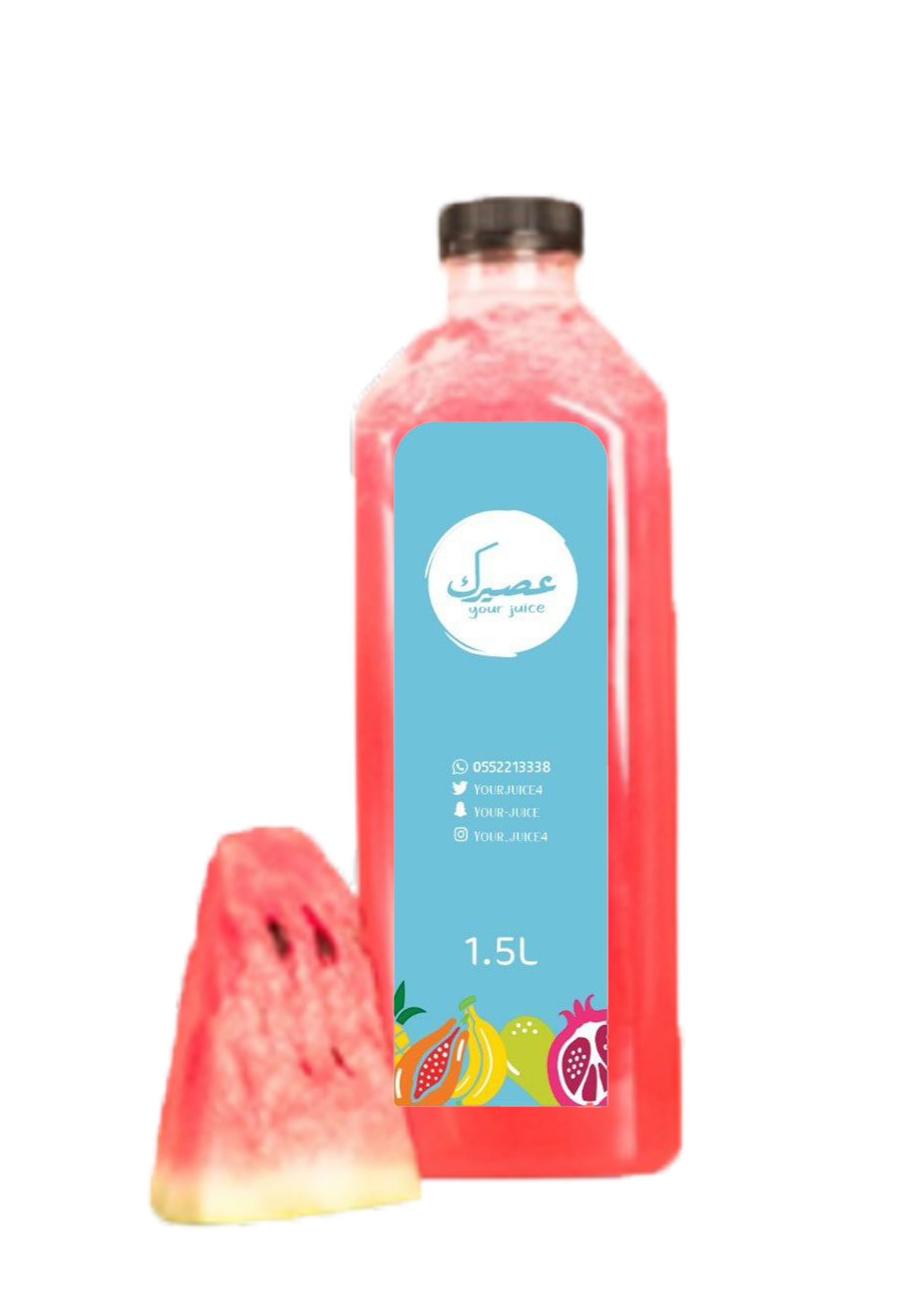 عصير بطيخ - 1.5 لتر