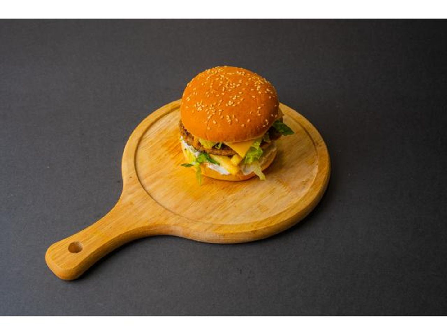 Beef Burger With Cheese