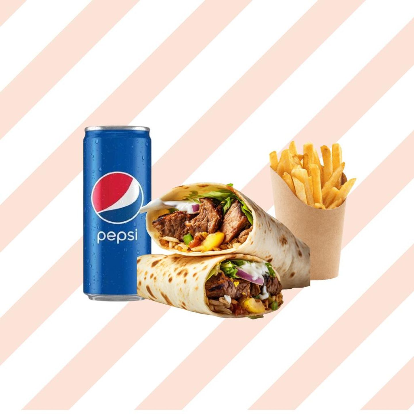 وجبة تورتيلا لحم