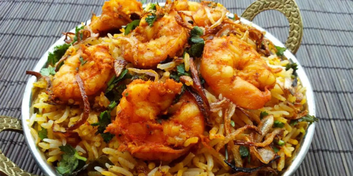 Shrimp Biryani