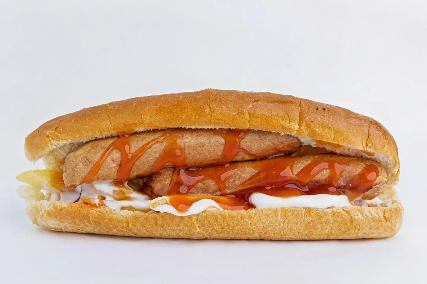 Sausage And Cheese Sandwich