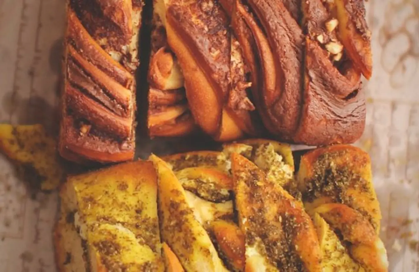 Thyme And Feta Babka