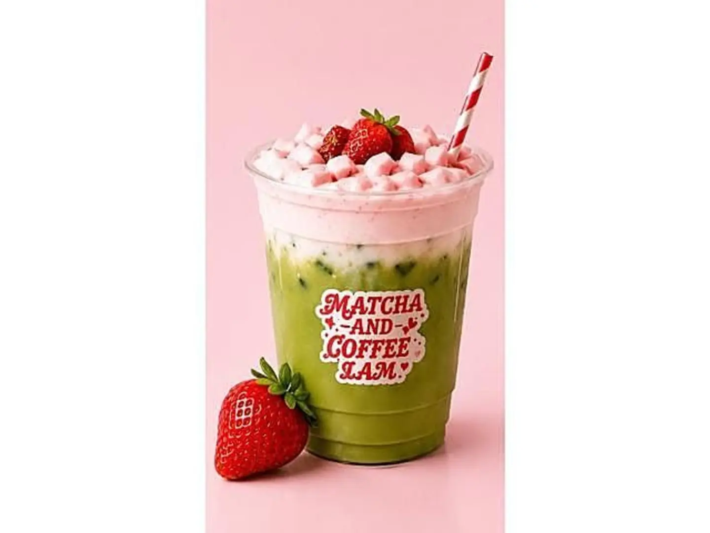 Strawberry Matcha