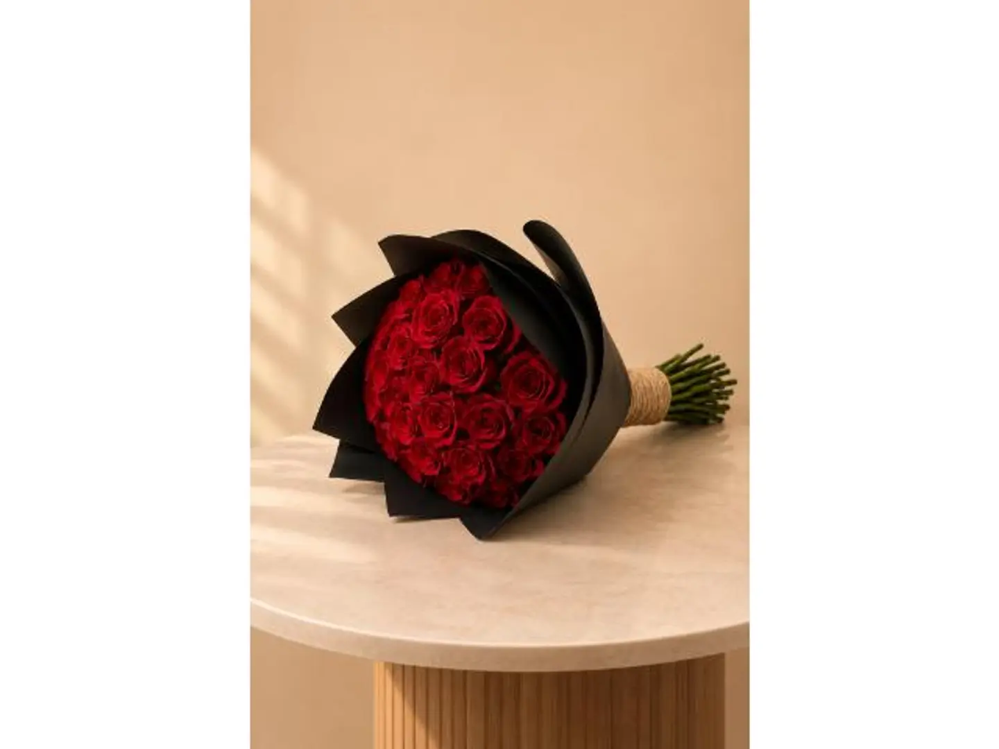 Natural Red Flowers Bouquet