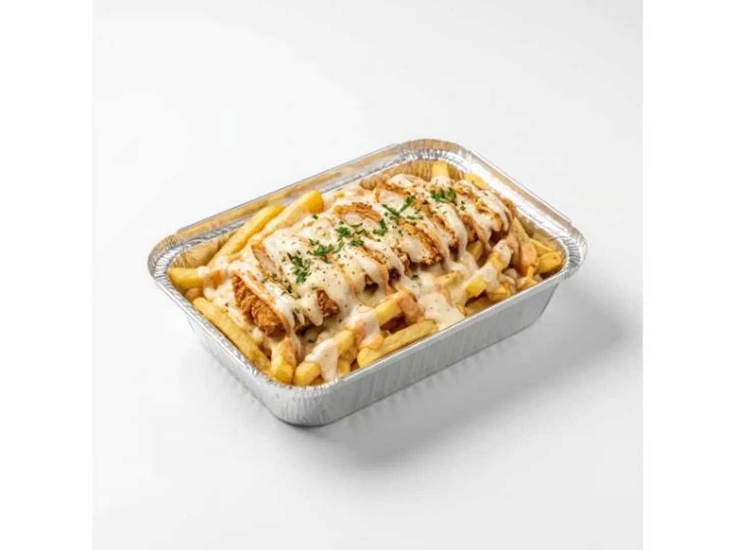 Potatoes With Chicken And Cheese