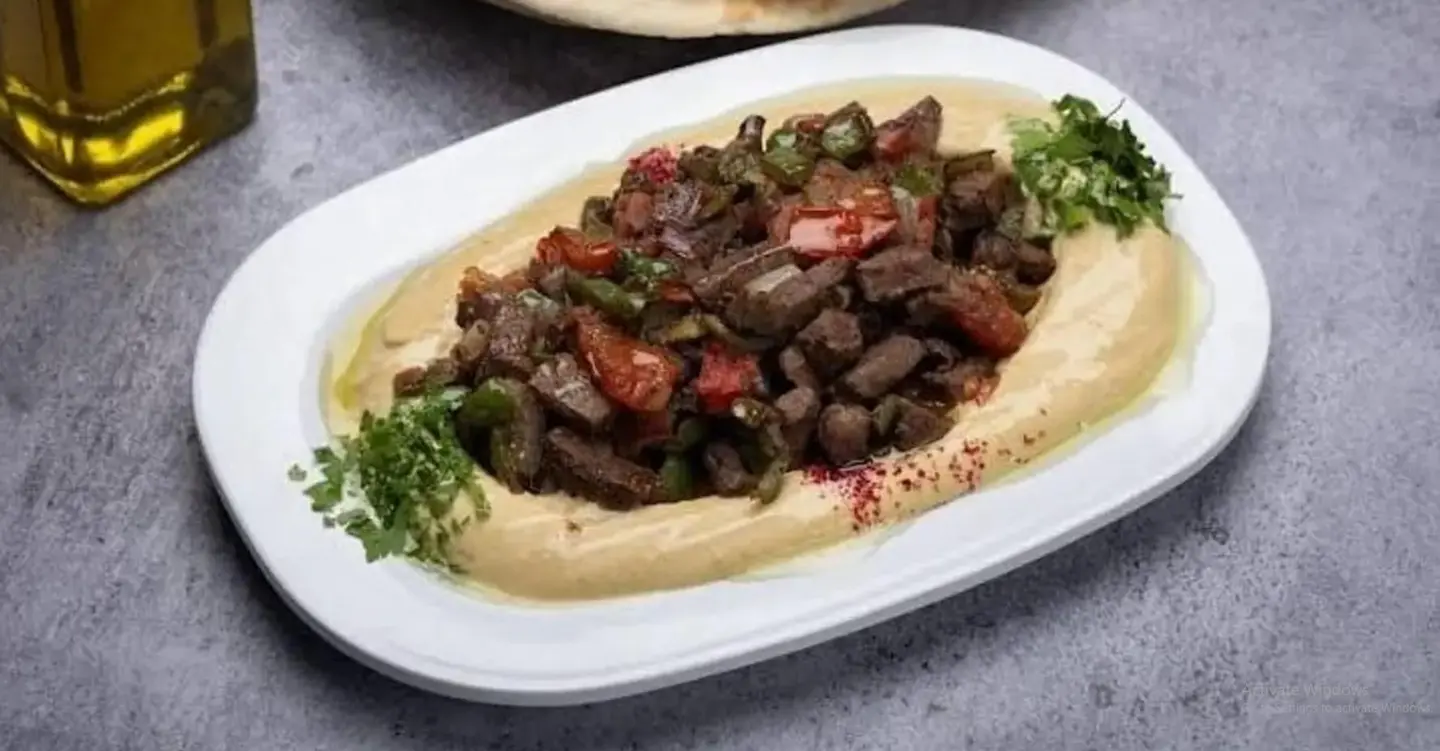 Liver With Hummus