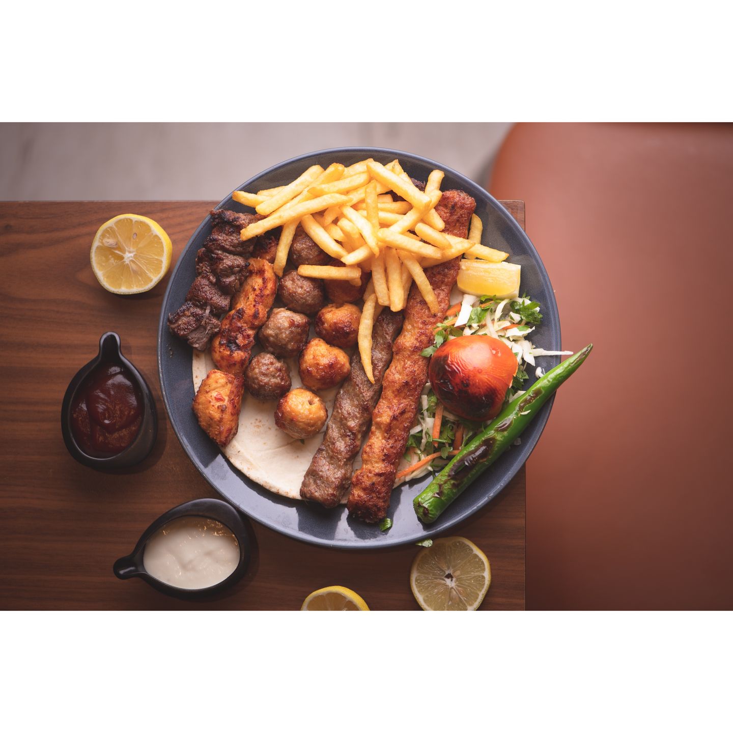 Mixed Grilled With Potato For 3 People