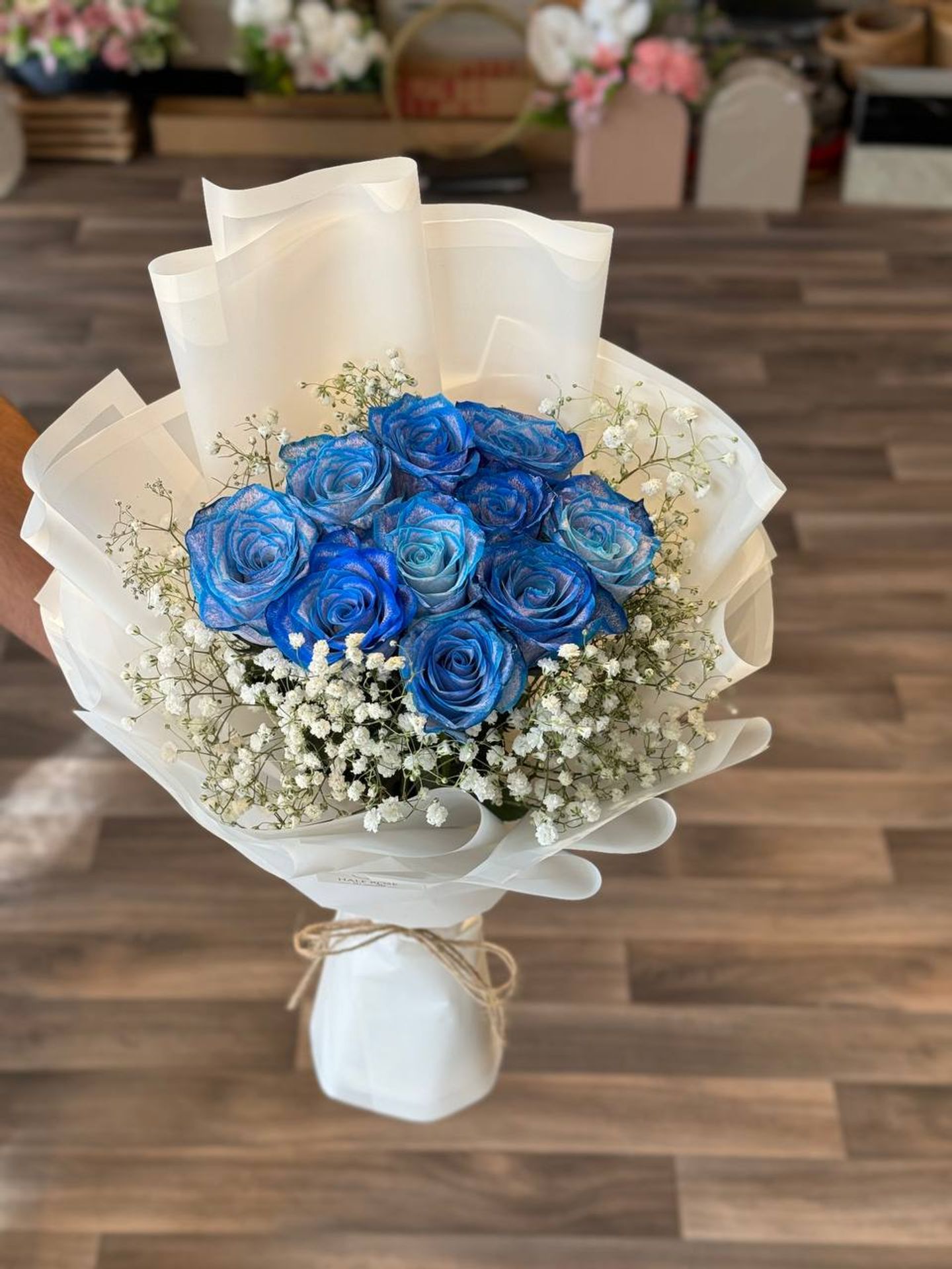 باقة ازرق