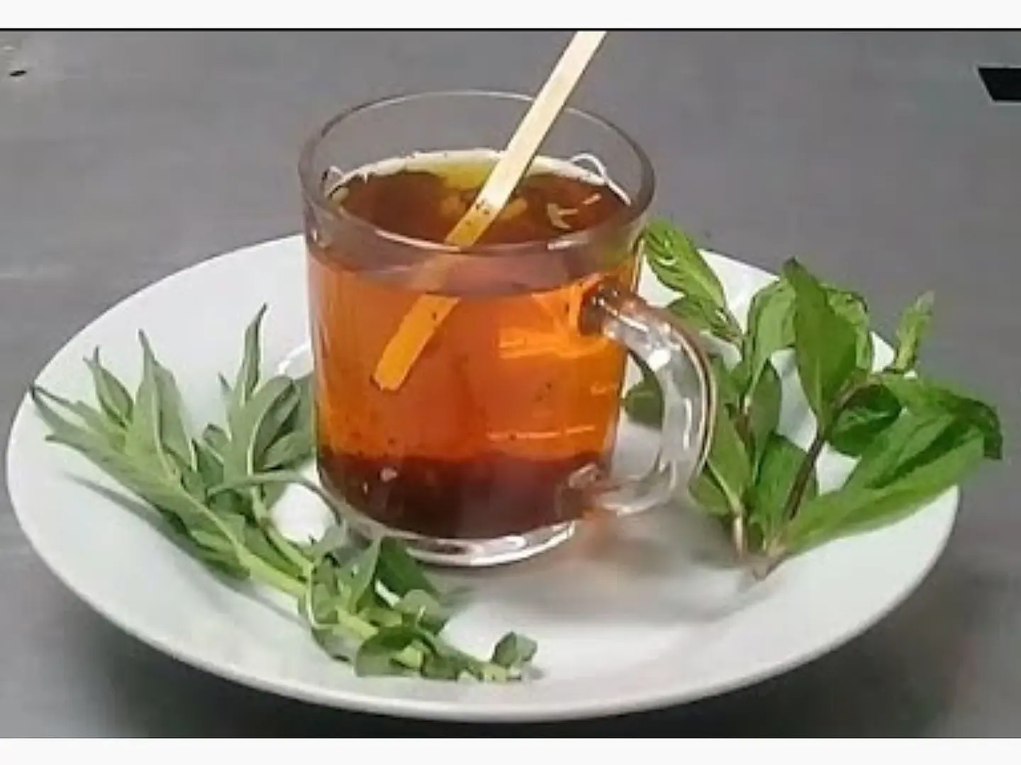 شاي حبق نعناع